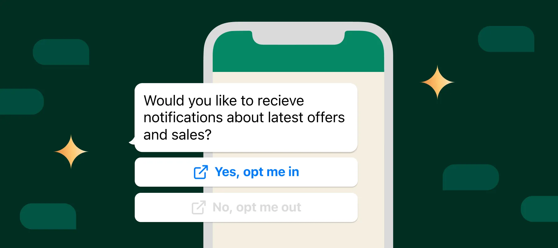 Opt-in, opt-out и кнопка LEAVE в WhatsApp